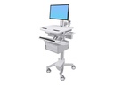 Ergotron StyleView - Wagen für LCD-Anzeige/Tastatur/Maus/Barcodescanner/CPU ( offene Architektur ) - verriegelbar