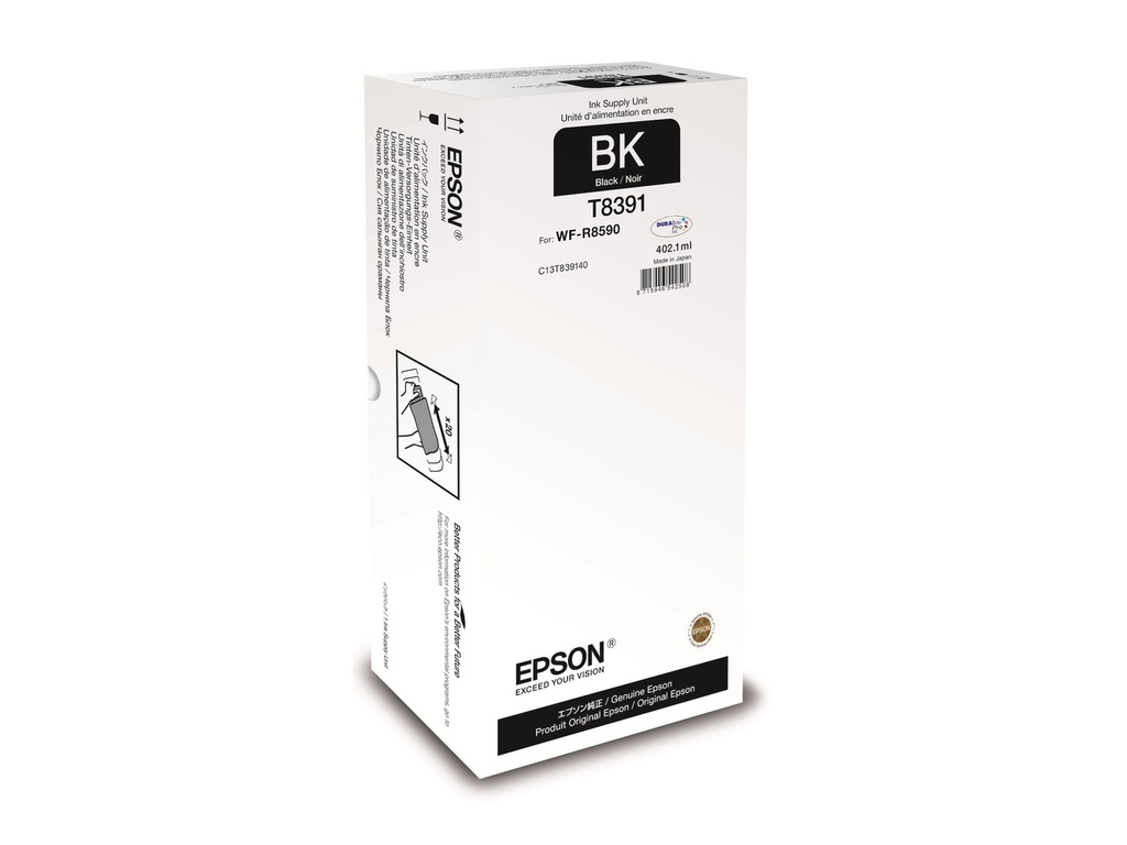 Epson T8391 - XL - Schwarz - original - Tinten-Packung