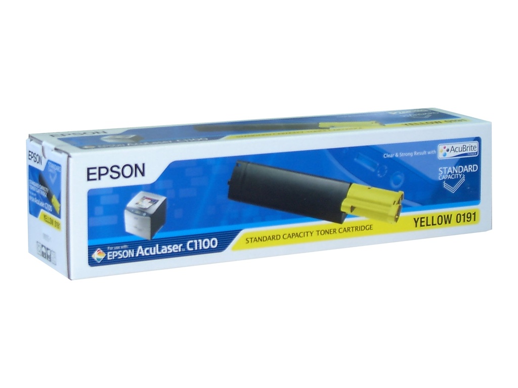 Epson 0191 - Gelb - original - Tonerpatrone - für AcuLaser C1100