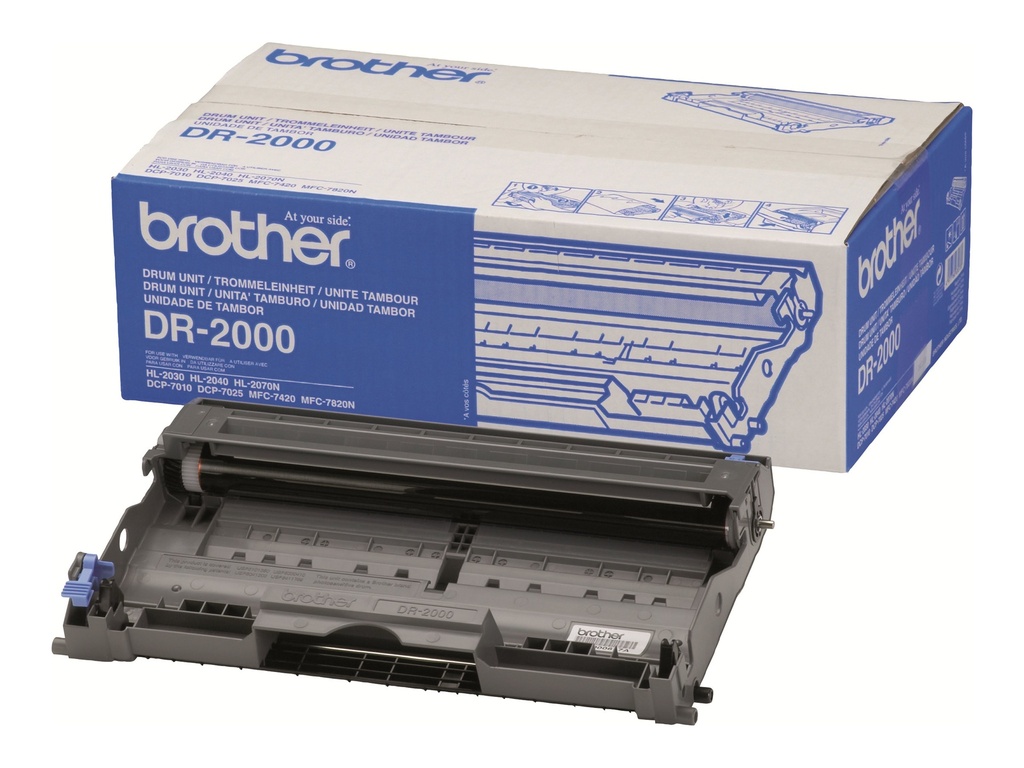 Brother DR2000 - Original - Trommeleinheit - für Brother DCP-7010, 7025, HL-2030, 2040, 2070, MFC-7225, 7420, 7820