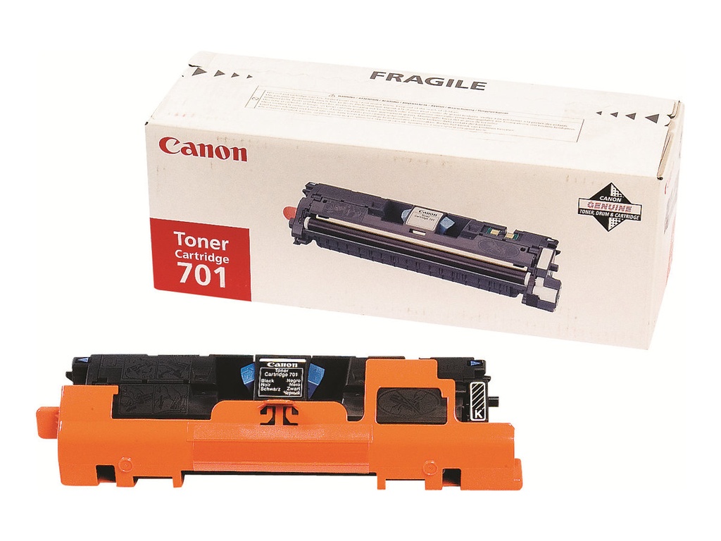 Canon 701 - Schwarz - original - Tonerpatrone