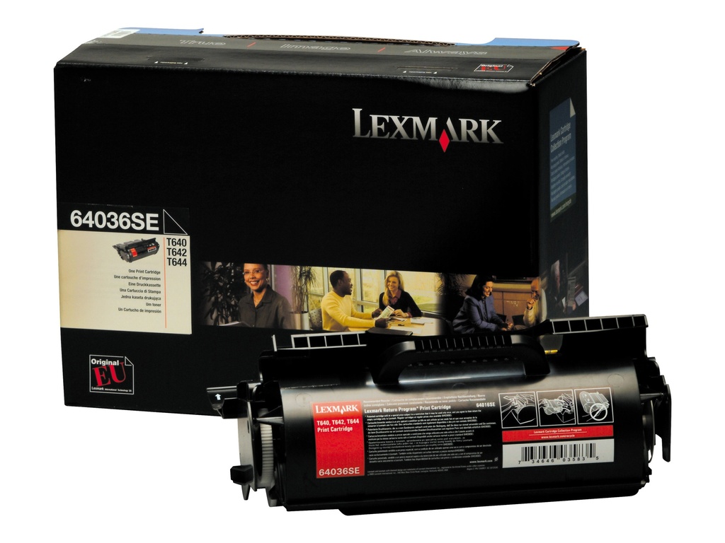 Lexmark Schwarz - original - Tonerpatrone