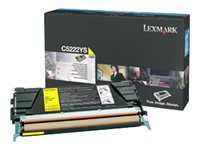 Lexmark Gelb - original - Tonerpatrone - für Lexmark C522