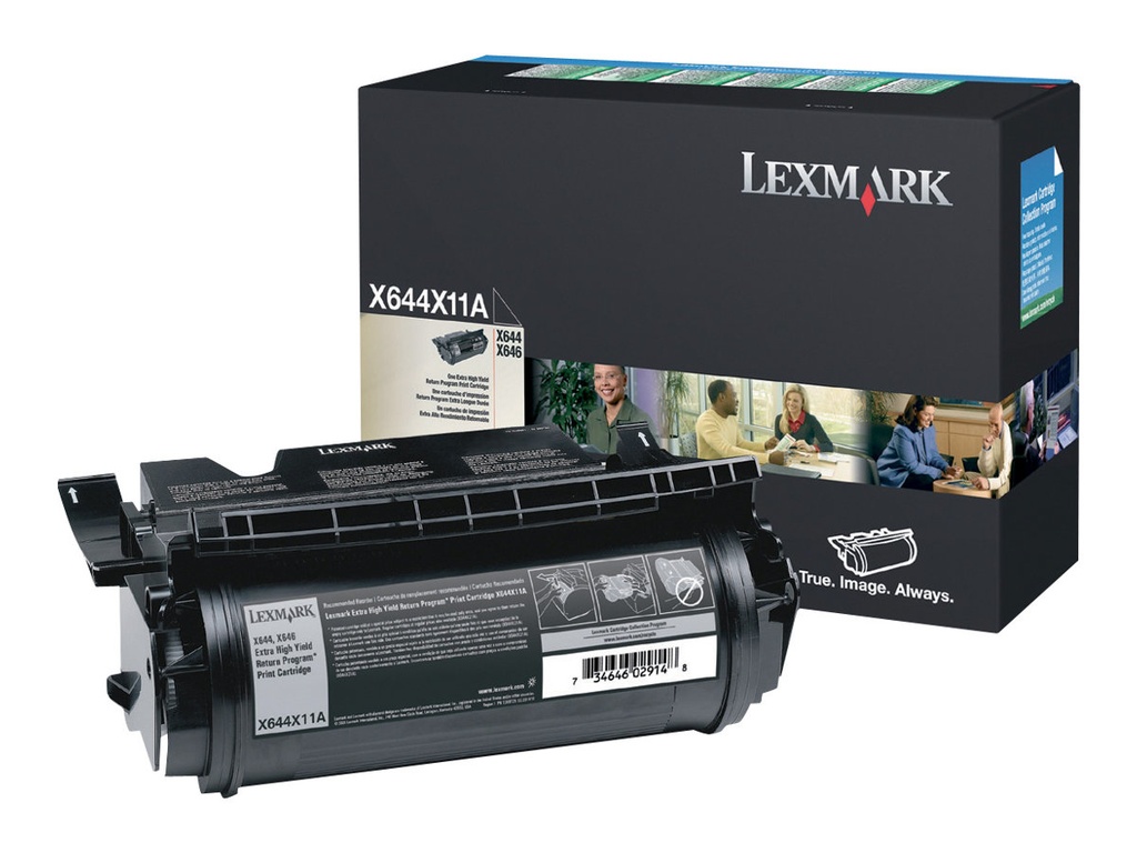 Lexmark Schwarz - original - Tonerpatrone LCCP, LRP