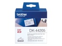 Brother DK44205 - Entfernbarer Klebstoff - weiß - Rolle (6,2 cm x 30,5 m)