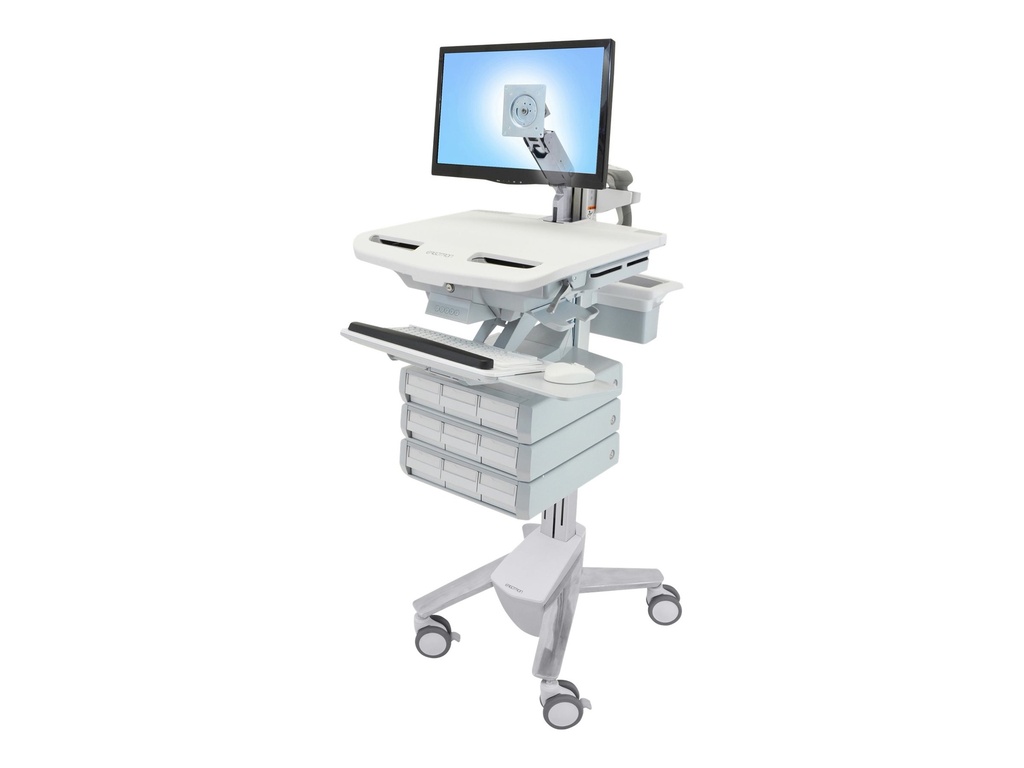 Ergotron StyleView cart WITH LCD Arm 9 drawers - Zubehör TFT/LCD-TV