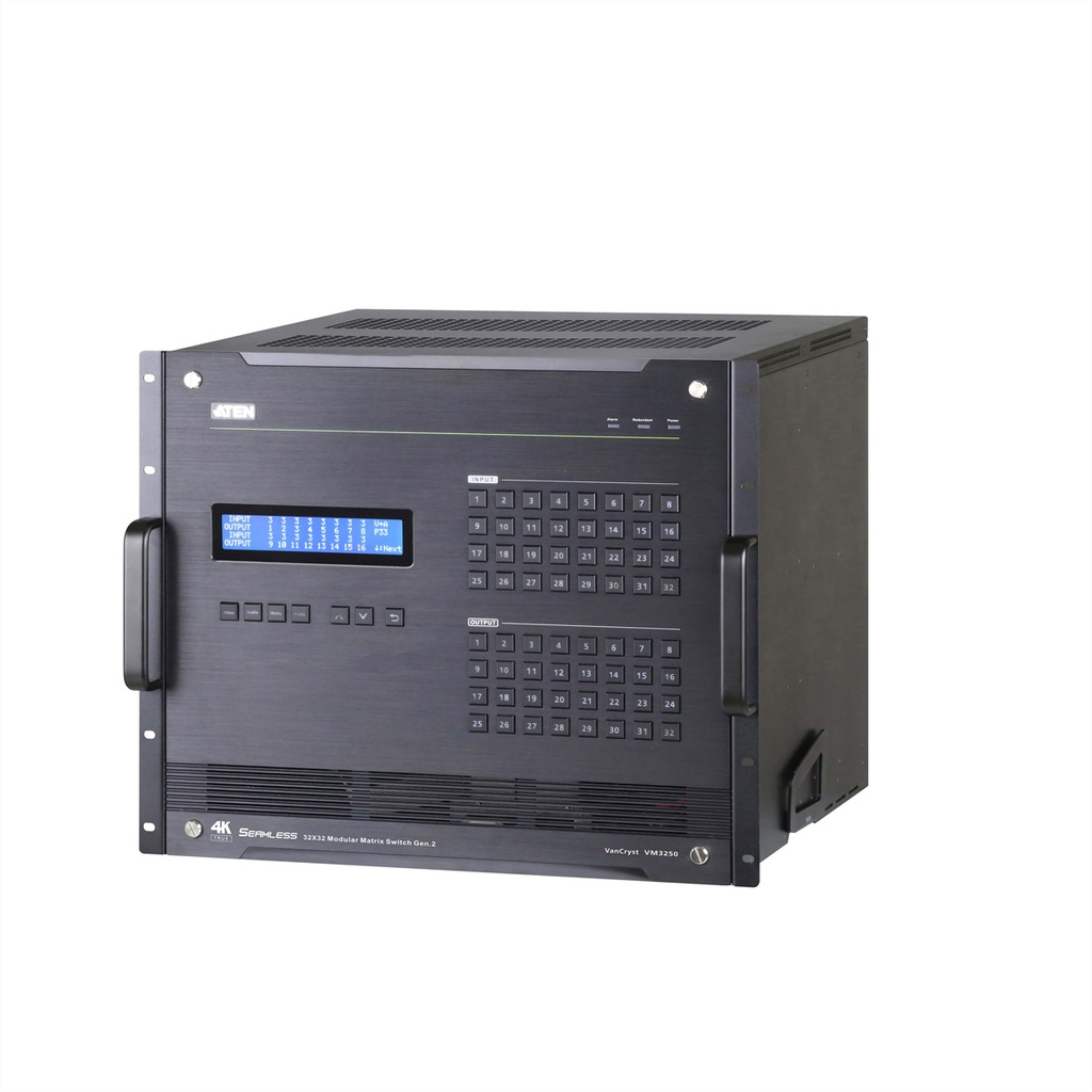HPE 32 x 32 Modular Matrix Switch Gen 2 - RS-232 - Video-Eingang