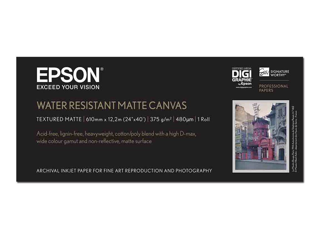 Epson Matt - 1 Rolle(n) Leinwandpapier - für