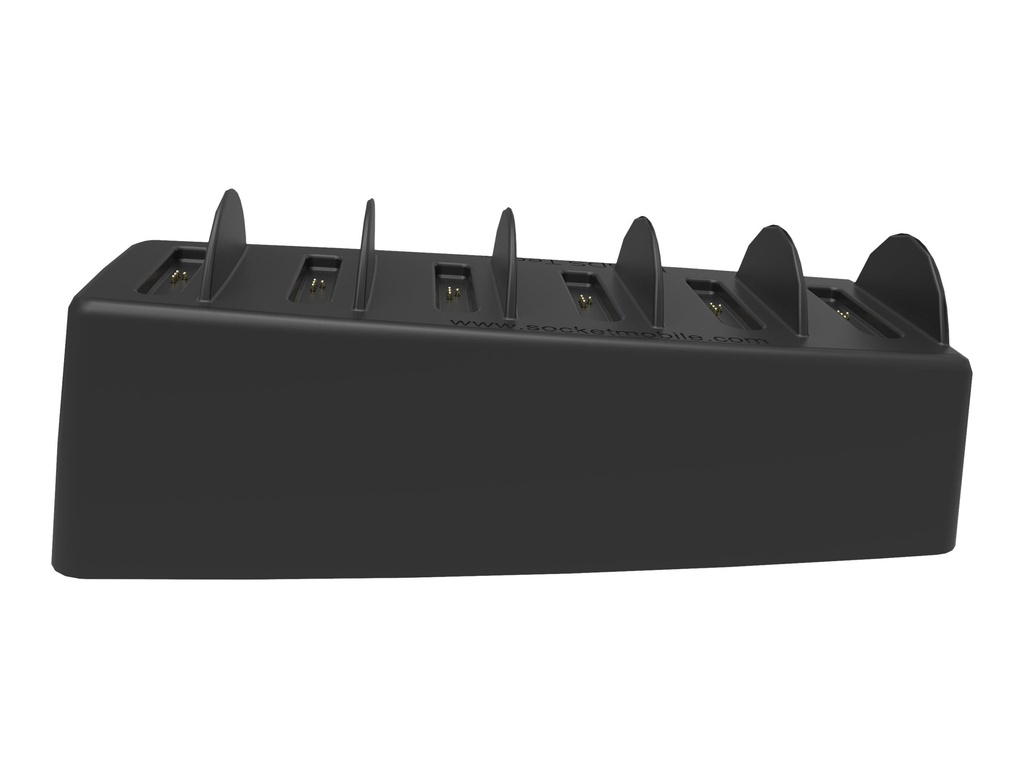 Socket Mobile DuraCase 6 Bay Charger - Ladestation für Barcode-Scanner