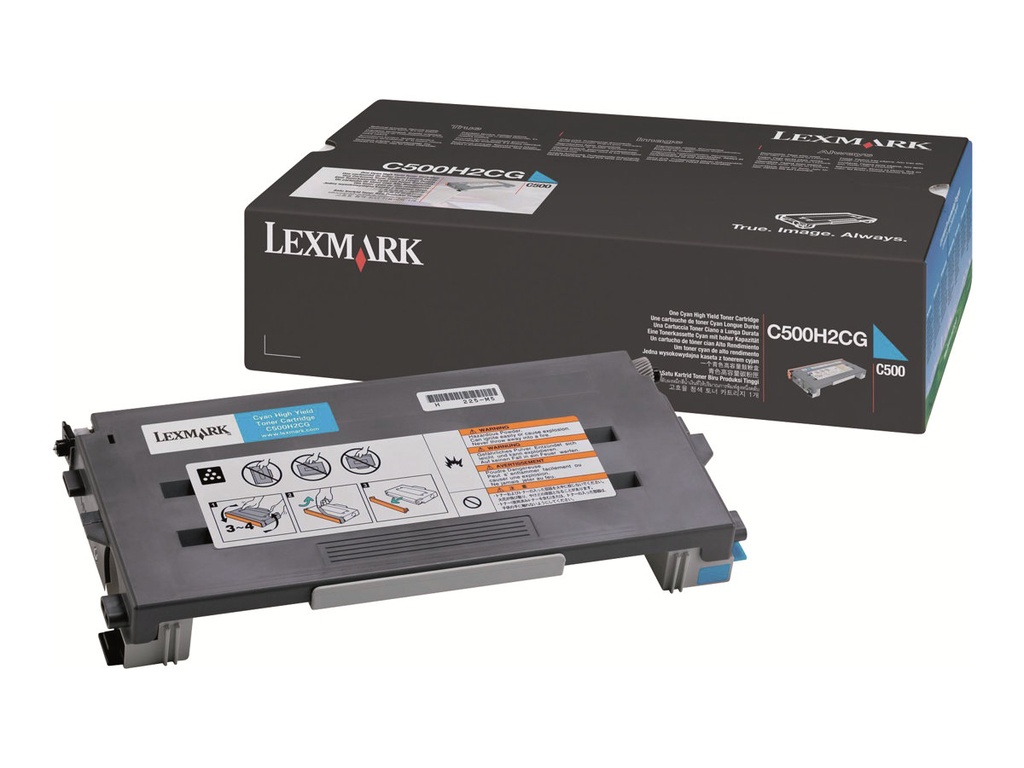 Lexmark Hohe Ergiebigkeit - Cyan - original
