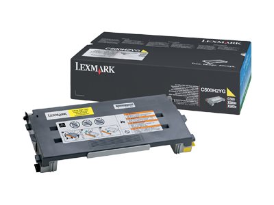 Lexmark Hohe Ergiebigkeit - Gelb - original