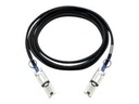QNAP CAB-SAS30M-8088 - Externes SAS-Kabel - 4x Shielded Mini MultiLane SAS (SFF-8088)