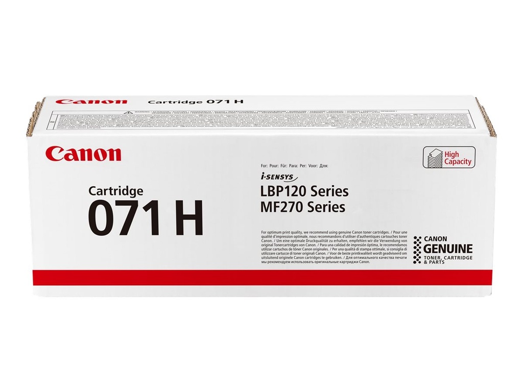 Canon 071 H - Mit hoher Kapazität - Schwarz