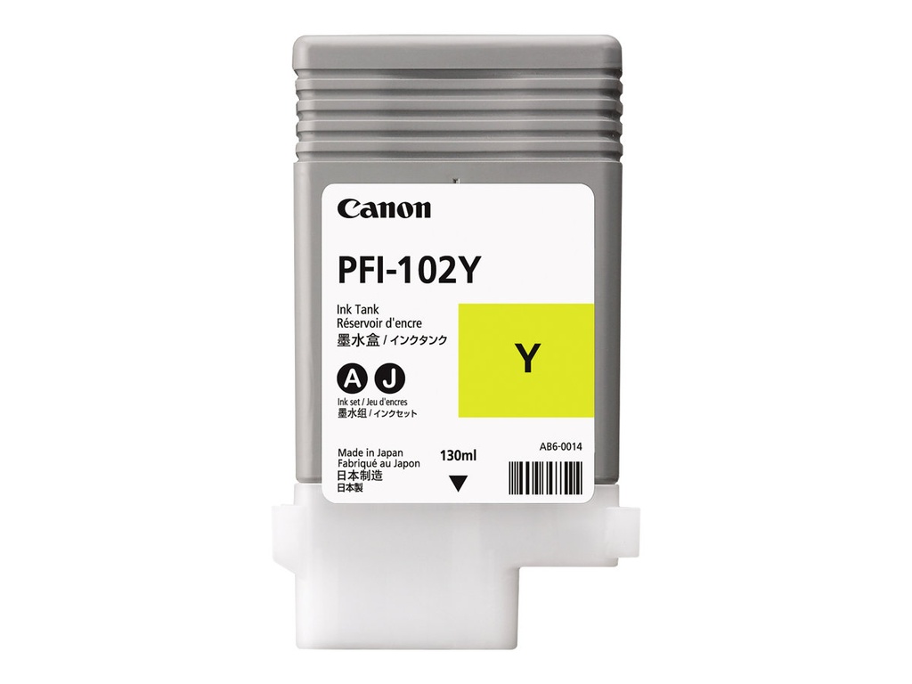 Canon LUCIA PFI-102 Y - 130 ml - Gelb - original