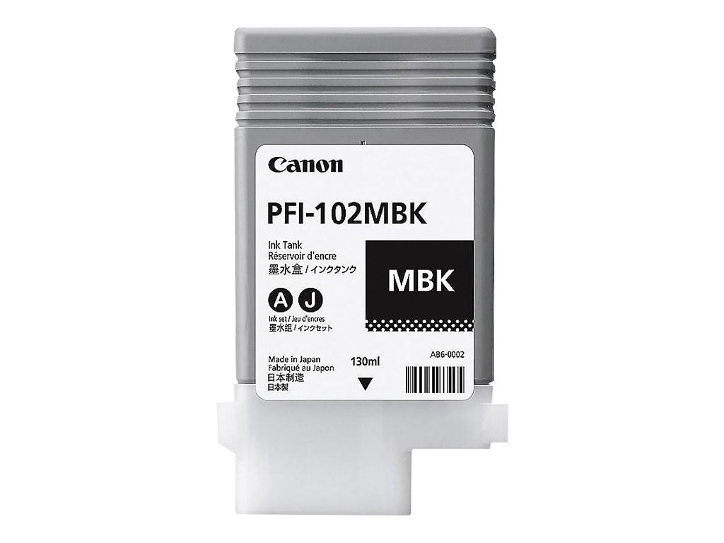 Canon PFI-102 MBK - 130 ml - mattschwarz - original