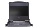 ATEN Slideaway CL5708MW-ATA-XG - KVM-Konsole mit KVM-Switch