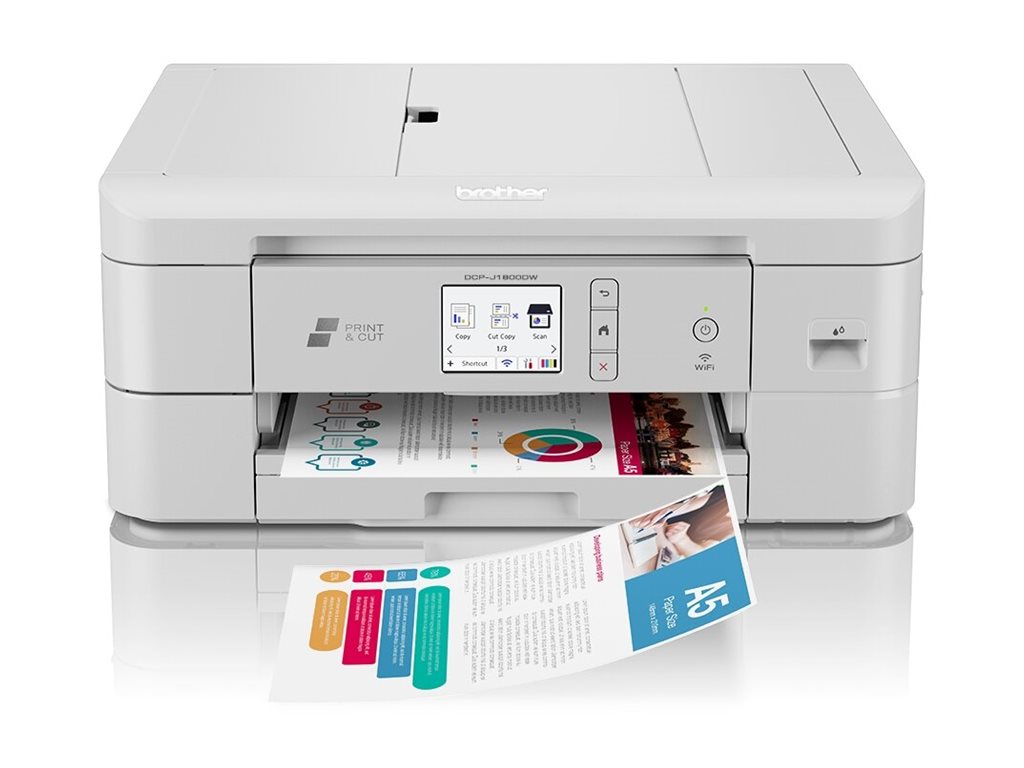 Brother DCP-J1800DW - Multifunktionsdrucker - Farbe - Tintenstrahl - A4 (210 x 297 mm)
