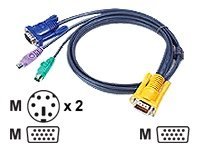ATEN 2L-5210P - Tastatur- / Video- / Maus- (KVM-)