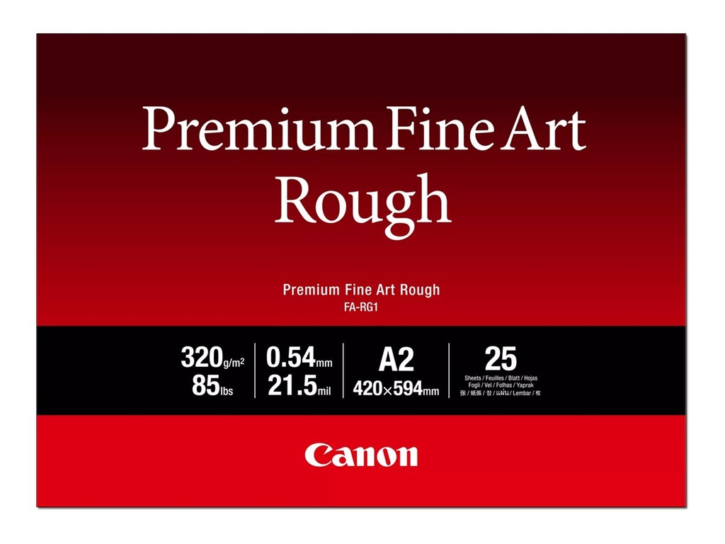 Canon Premium FA-RG1 - Baumwolle - rau - 21,5 Mil - A2 (420 x 594 mm)