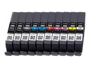 Canon PFI-MBK/PBK/CO/GY/R/C/M/Y/PC/PM 10 Ink