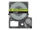 Epson LabelWorks LK-4GBJ - Schwarz auf mattem Grün - Rolle (1,2 cm x 8 m)