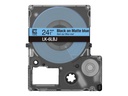 Epson LabelWorks LK-6LBJ - Schwarz auf mattem Blau - Rolle (2,4 cm x 8 m)