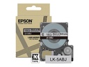 Epson LabelWorks LK-5ABJ - Matt - schwarz auf mattem Grau - Rolle (1,8 cm x 8 m)