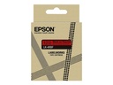 Epson LabelWorks LK-4RBF - Schwarz auf fluoreszierendem Rot - Rolle (1,2 cm x 5 m)