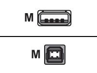 Brother USB-Kabel - USB (M) zu USB Typ B (M)