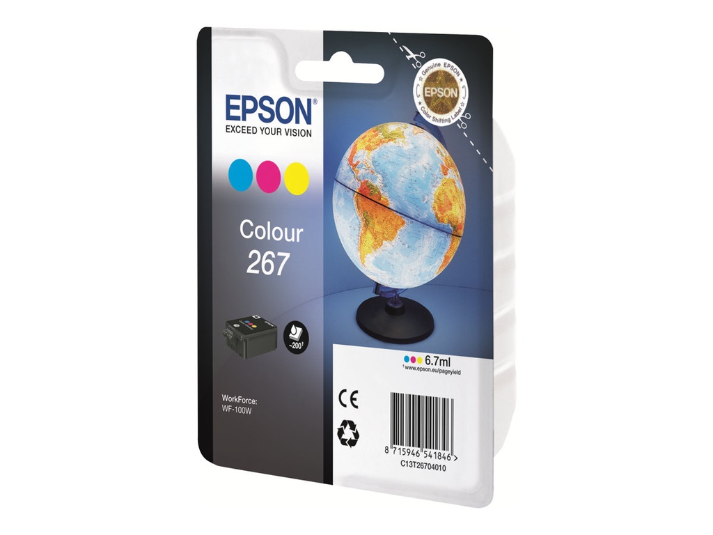 Epson 267 - 7 ml - Gelb, Cyan, Magenta - original