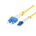 Synergy 21 LWL-2-Faser-Patchk..LC-SC OS2 AD flexible Knickschutztülle - Kabel - Netzwerk