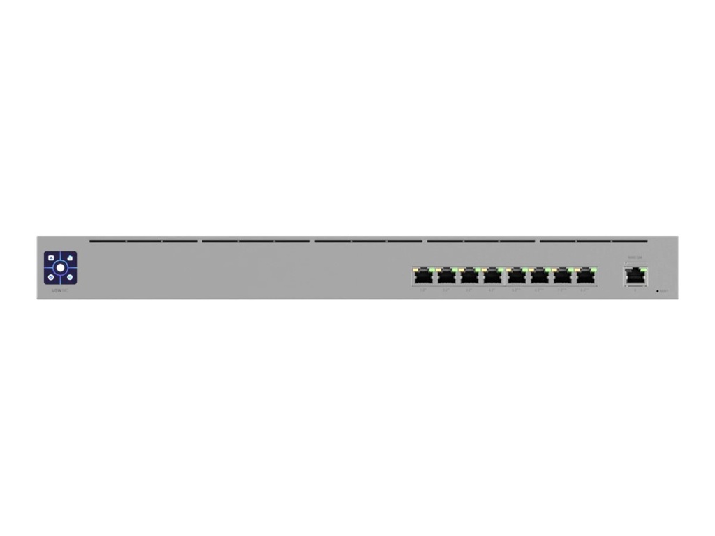 Ubiquiti UniFi - Switch - geschäftskritisch - managed - 9 x Gigabit Ethernet - an Rack montierbar - PoE (120 W)