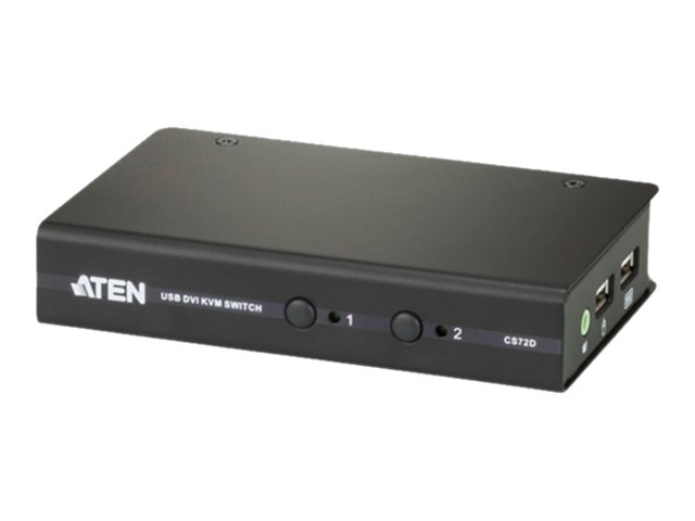 ATEN CS72D - KVM-/Audio-Switch - 2 x KVM/Audio