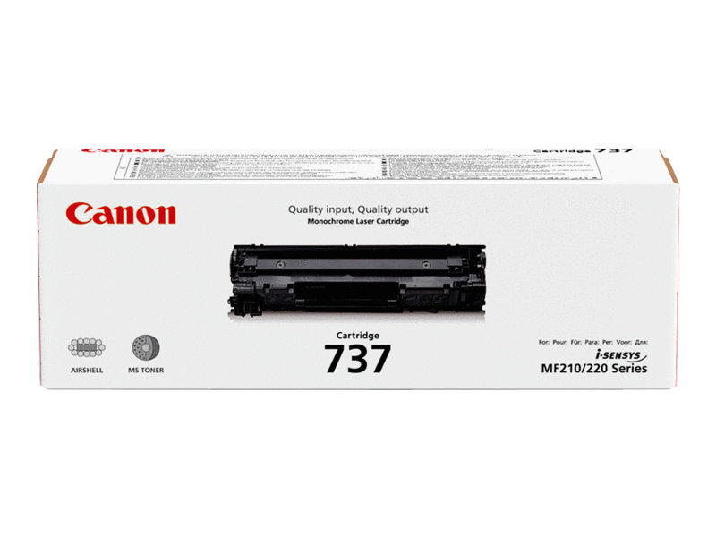 Canon 737 - Schwarz - original - Tonerpatrone