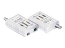 Axis T8640 Ethernet Over Coax Adaptor PoE+ - Medienkonverter - 100Mb LAN - über Coax - 10Base-T, 100Base-TX - RJ-45 / BNC (Packung mit 2)