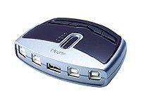 ATEN US-421 - USB-Umschalter für die gemeinsame Nutzung von Peripheriegeräten