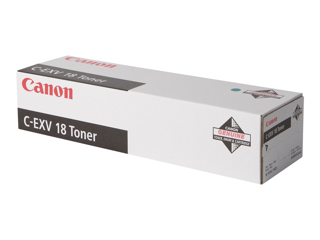 Canon C-EXV 18 - Schwarz - original - Tonerpatrone