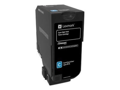 Lexmark Hohe Ergiebigkeit - Cyan - original