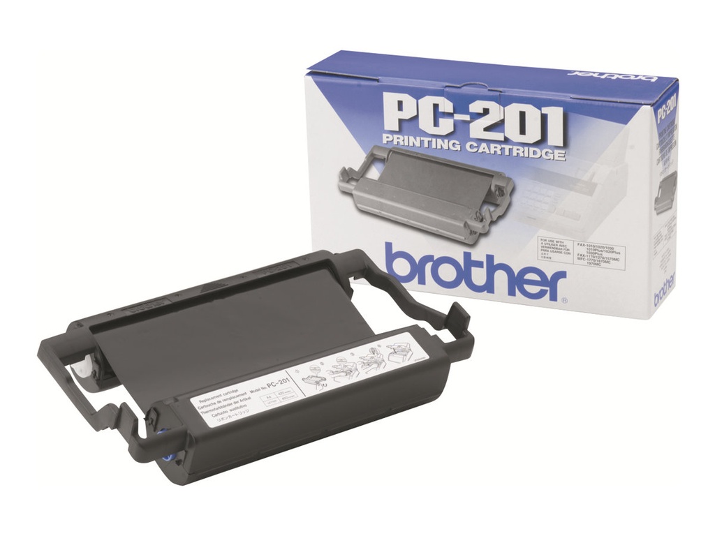 Brother PC201 - Schwarz - Farbband - für Brother MFC-1770, MFC-1780, MFC-1870, MFC-1970