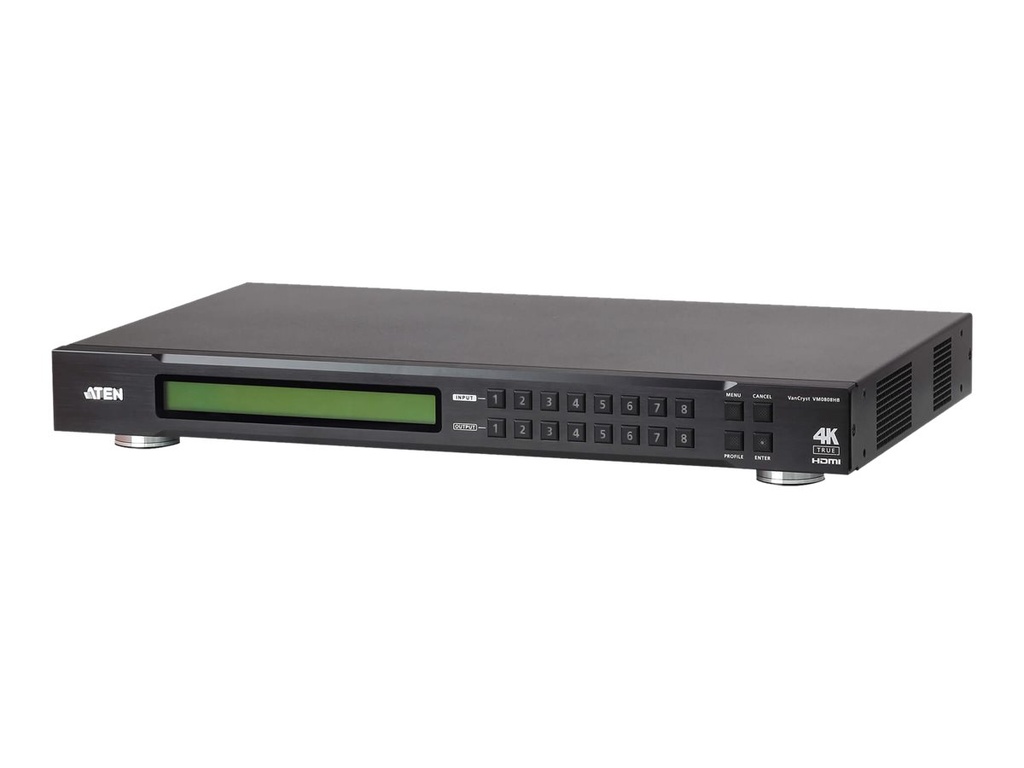 ATEN VanCryst VM0808HB 8 x 8 True 4K HDMI Matrix