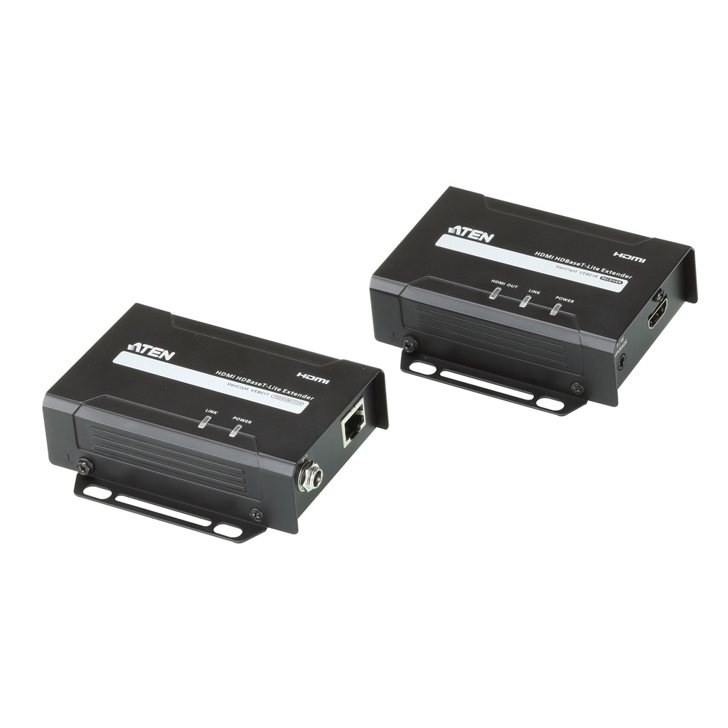 ATEN VE801-AT-G Audio-/Video-Leistungsverstärker AV transmitter & receiver Schwarz