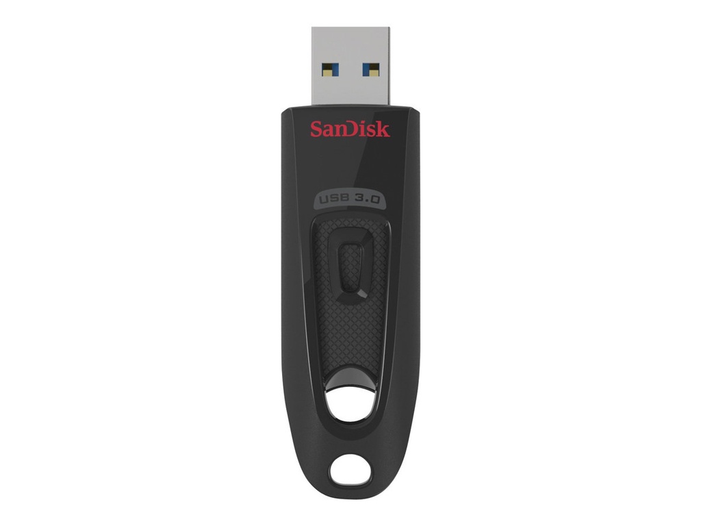 SanDisk Ultra - 32 GB - USB Typ-A - 3.2 Gen 1 (3.1 Gen 1) - 100 MB/s - Dia - Schwarz