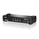 ATEN CS1784A Tastatur/Video/Maus (KVM)-Switch Schwarz