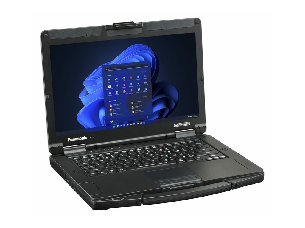 Panasonic Toughbook 55 - Robust - Intel Core i5 1345U / 1.6 GHz - Win 11 Pro - Intel Iris Xe Grafik - 16 GB RAM - 512 GB SSD NVMe, TCG Opal Encryption - 35.6 cm (14")