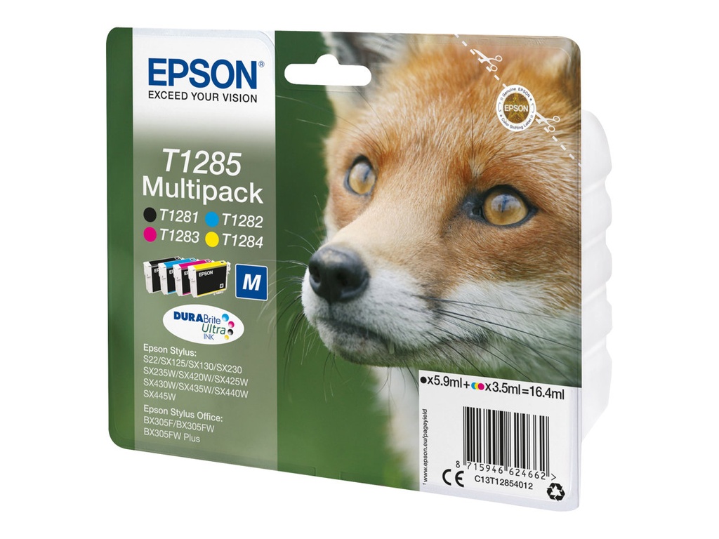 Epson T1285 Multipack - 4er-Pack - 16.4 ml