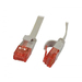 Synergy 21 Patchkabel RJ45, CAT6 250Mhz, 3m grau, UTP(U/UTP), PVC, Flach, ,