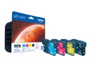 Brother ink Cartridge LC1100HY Value pack B c m y Blister