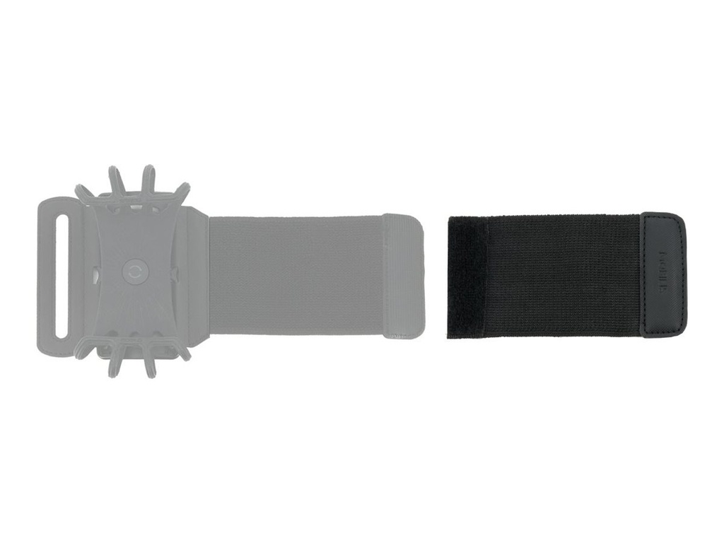 [001354] Mobilis Armbanderweiterung für Armband - elastisch, 140 x 75 mm - Schwarz (Packung mit 10)