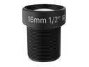Axis CCTV-Objektiv - 12.7 mm (1/2") - M12-Anschluss - 16 mm - f/1.8 (Packung mit 4)