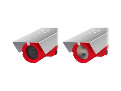 Axis F101-A - Frontglas-Schutzfolie (Packung mit 5)